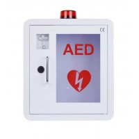 悟空医疗供应AED报警箱 自动体外除颤仪存储柜 心脏除颤器外箱壁挂式外箱 可定制