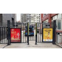 济南社区门禁广告