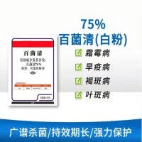 75%百菌清可湿性粉生产厂家杀菌剂